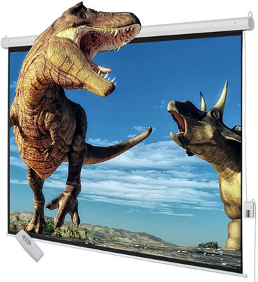 MOTORIZED / ELECTRIC PROJECTOR SCREEN