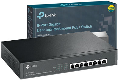 TP-LINK TL-SG1210P 10-Port Gigabit