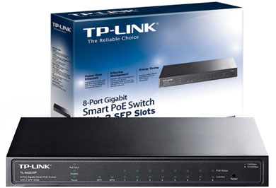 TP-LINK SMART SWITCH TL-SG2210P 8-Port Gigabit Smart 