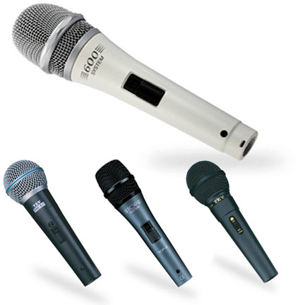 WIRED HANDHELD MICROPHONE
