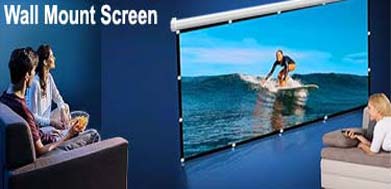 Wall-MountProjection-Screen