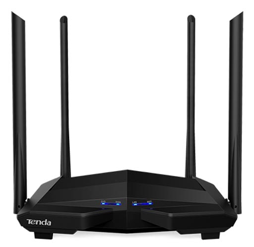 AC10 AC1200 1200Mbps Dual Band 4 Antenna Gigabit WiFi Router