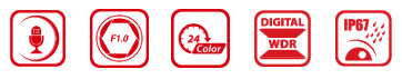 HIKVISION DS-2CE10DF0T-F 3.6MM