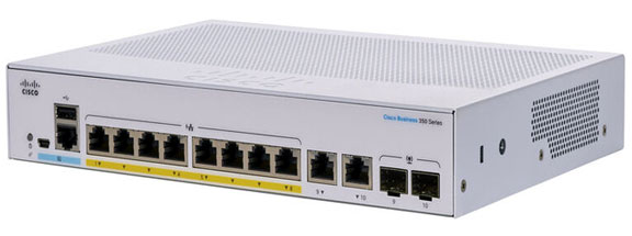 Cisco-CBS350-8P-2G-8-por