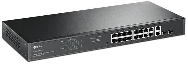 TL-SG1218MPE 18-Port Gigabit